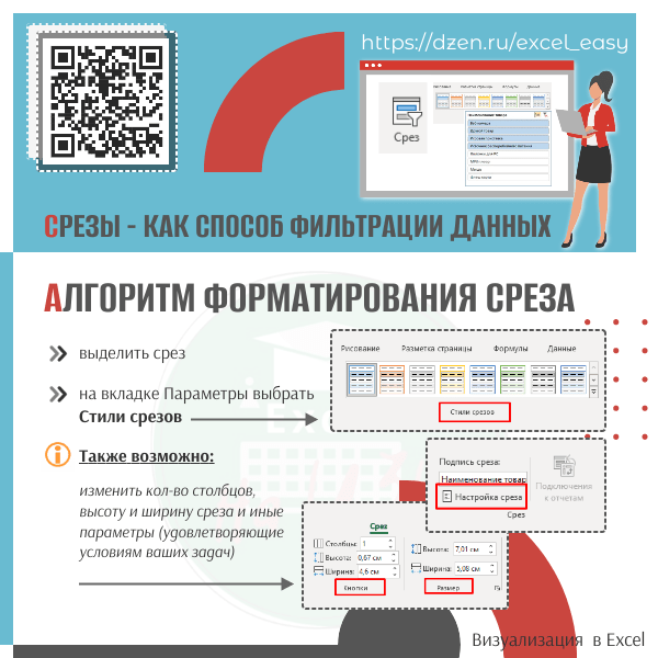 Алгоритм форматирования среза slide 1